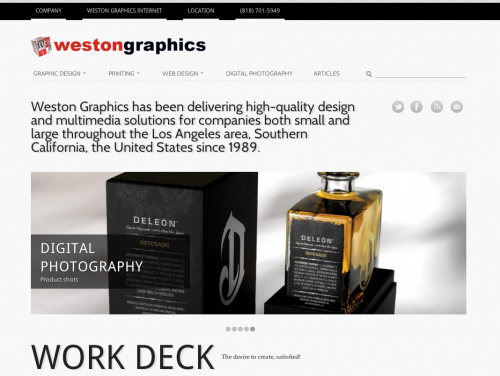 Weston Graphics - Los Angeles Printing and Graphic Design