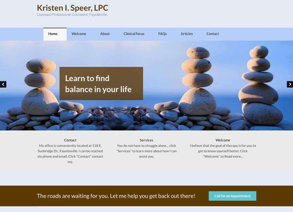 Websites for Licensed Professional Counselors | Weston Graphics