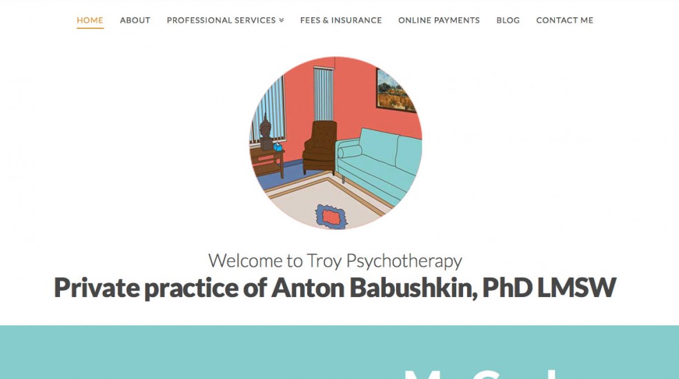 Therapy Website Design